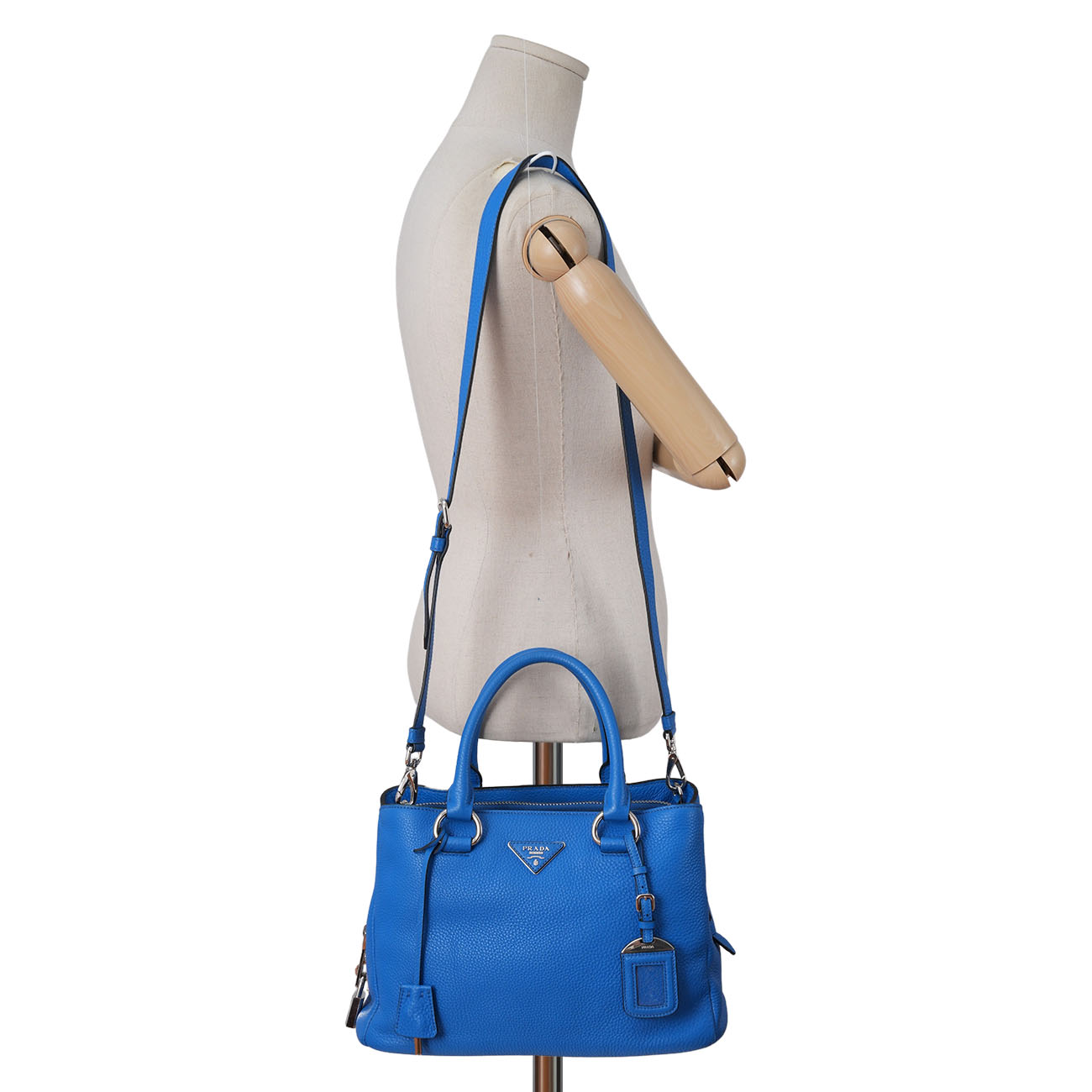 PRADA(USED)프라다 BN2853 비텔로 다이노 토트백